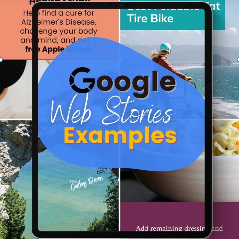 Google Web Stories Examples in Various Niches